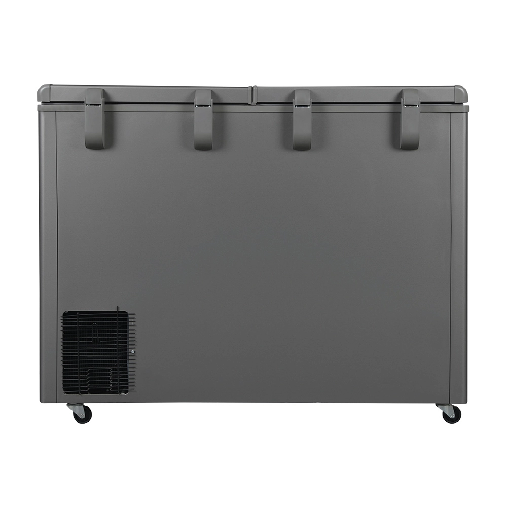 Haier 510 Ltr Double door- Embossed Titanium Grey colour Convertible Hard top Freezer